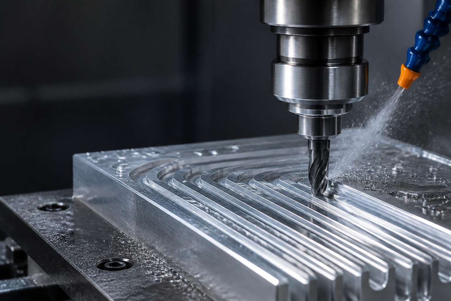 CNC milling process for an aluminum EV cooling component.png